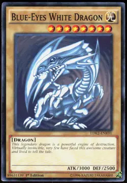 Blue-Eyes White Dragon (Version 4) LDK2-ENK01 Legendary Decks II Yu-Gi-Oh NM - Image 1