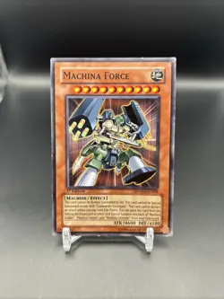 Machina Force 1st Ed. YuGiOh Mayhem Structure Deck #SDMM-EN009 2010 MP - Image 1