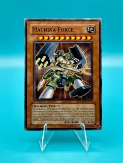 Yu-Gi-Oh! TCG Machina Force SDMM-EN009 Machina Mayhem 1st Edition LP - Image 1