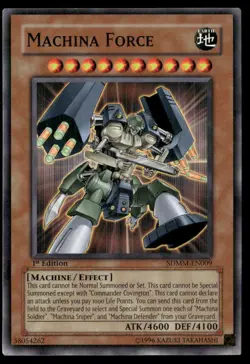 Machina Force Structure Deck: Machina Mayhem SDMM-EN009 Yugioh LP - Image 1