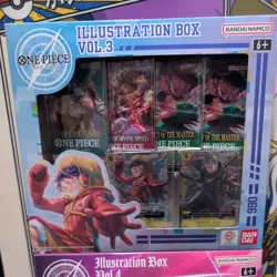 One Piece TCG Illustration Box Volume 3 and Volume 4 Bundle Factory Sealed - Image 2
