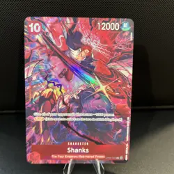 NM Shanks OP09-004 English Version 2nd Anniversary Set One Piece TCG #OP09-004 - Image 1