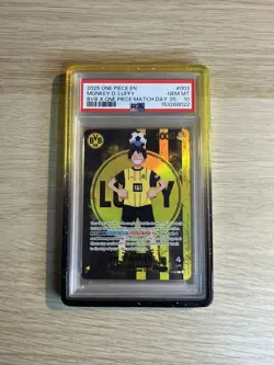 Monkey D Luffy ST13-003 BVB PSA 10 2025 Match Day One Piece TCG - Image 1