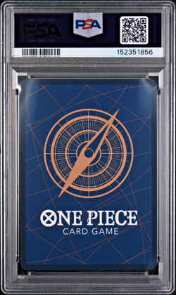 2025 ONE PIECE OP11-A FIST OF DIVINE SPEED ALTERNATE ART HONESTY IMPACT PSA 10 - Image 2