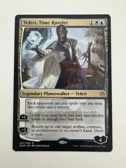Teferi Time Raveler MTG Magic the Gathering Card NM Near Mint WAR - Image 1