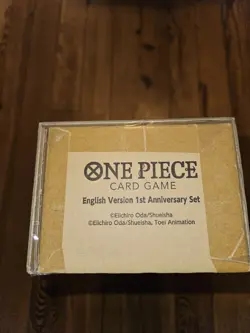One Piece Card Game English Version 1st Anniversary Set Sealed - Image 1