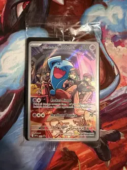 Team Rocket's Wobbuffet 203 Sv: Scarlet & Violet Promo Cards Holo NM Sealed - Image 1
