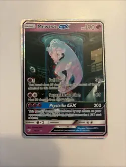 Mewtwo GX 78/73 Shining Legends Alternate Art Secret Rare Pokemon Card - Image 1