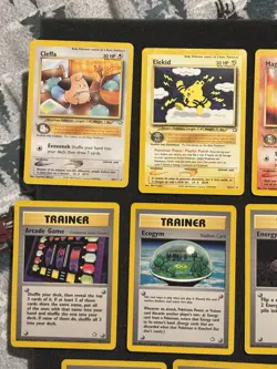 (11) RARE Neo Genesis Cards LOT Non-Holo Rares , Trainers MP-NM GREAT DEAL!! - Image 2