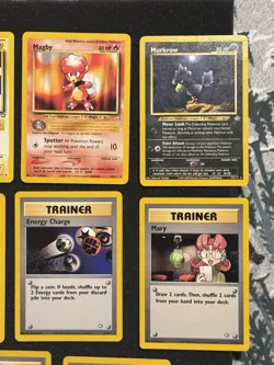 (11) RARE Neo Genesis Cards LOT Non-Holo Rares , Trainers MP-NM GREAT DEAL!! - Image 3