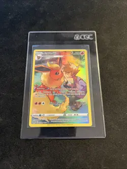 Flareon TG01/TG30 Trainer Gallery Holo Brilliant Stars Pokemon Card NM - Image 2