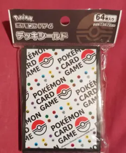 Pokeball & Energy Sleeves (64) - Pokemon Center Japan (New/Sealed) - Image 1