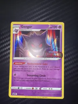 Gengar - (Prerelease) SWSH241 SWSH: Sword & Shield Promo Cards Holo - Image 1