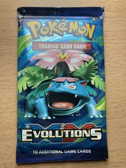 Pokemon TCG: XY Evolutions Booster Pack - Factory Sealed - Image 1