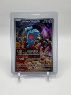 Team Rocket's Wobbuffet 203 Sv: Scarlet & Violet Promo Cards Holo - Image 1