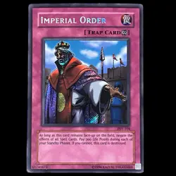 YUGIOH Imperial Order PSV-104 Secret Rare Unlimited Edition -- NM - Image 1