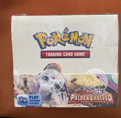 Pokemon TCG Scarlet & Violet Paldea Evolved 36-Card Sealed Booster Box - Image 1