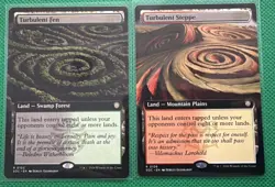 Turbulent Steppe & Fen (Extended Art) MTG SOC R0106 0103 Secrets of Strixhaven - Image 1