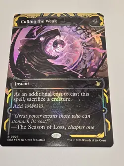 Culling the Weak Secrets of Strixhaven: Mystical Archive Foil - Image 1