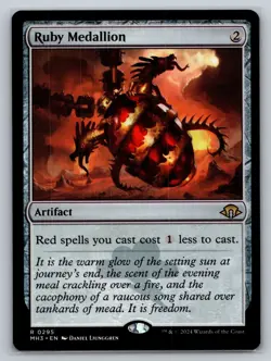 Ruby Medallion Modern Horizons 3 Regular - Image 1