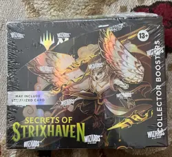 Magic The Gathering Secrets of Strixhaven Collector Booster Box - Sealed In Hand - Image 1