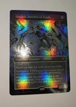 MTG DOUBLE MASTERS 2022 TEXTURED FOIL KOZILEK, BUTCHER OF TRUTH MINT #576 MYTHIC - Image 3