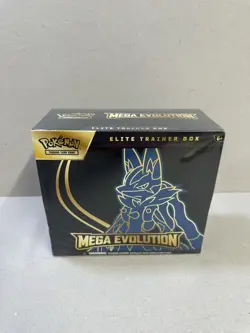 Pokemon TCG Mega Evolution Lucario Elite Trainer Box ETB BRAND NEW & SEALED - Image 1
