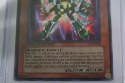 Yugioh Rocket Warrior CT2-EN005 Secret Rare Limited Edition LP [ - Image 4