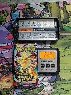 🎊HEAVY! 22.81g 🌟🌟🌟Pokemon TCG Ascended Heroes🌟🌟Booster Pack (SEALED)🍀 - Image 1