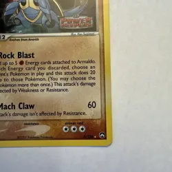 Armaldo - 3/108 - Reverse Holo 2007 Pokemon EX Power Keepers - Image 4