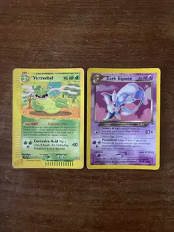 Dark Espeon 4/105 Set Neo Destiny Victreebel Aquapolis Pokemon Card Holo - Image 1