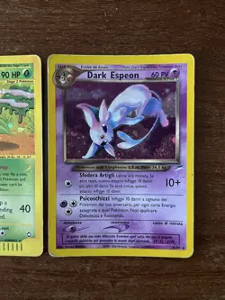 Dark Espeon 4/105 Set Neo Destiny Victreebel Aquapolis Pokemon Card Holo - Image 3