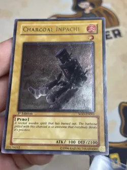 Charcoal Inpachi SOD-EN001 1st Edition Ultimate Rare YuGiOh! NM - Image 3