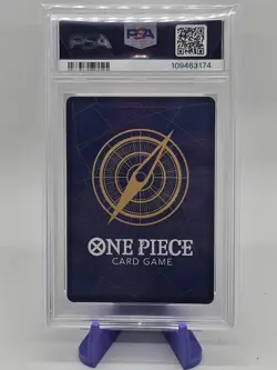 2024 ONE PIECE PRB01-PREMIUM BOOSTER ALTERNATE ART 004 CAPONE "GANG" BEGE PSA 10 - Image 2