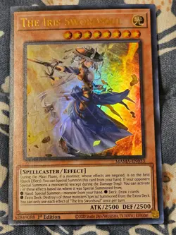 The Iris Swordsoul Ultra Rare MAMA-EN033 1st Edition Yugioh - Image 2