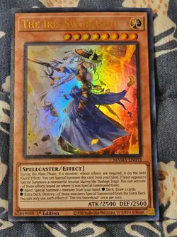 The Iris Swordsoul Ultra Rare MAMA-EN033 1st Edition Yugioh - Image 3