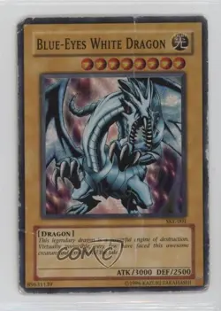 SE - Blue-Eyes White Dragon Unlimited YuGiOh Starter Deck Kaiba Evolution 2004 - Image 1