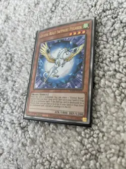 Crystal Beast Sapphire Pegasus RA03-EN179 Quarter Century Secret Rare Yugioh!! - Image 3
