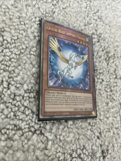 Crystal Beast Sapphire Pegasus RA03-EN179 Quarter Century Secret Rare Yugioh!! - Image 4