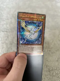 Crystal Beast Sapphire Pegasus RA03-EN179 Quarter Century Secret Rare Yugioh!! - Image 5