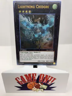 YuGiOh Lightning Chidori CBLZ-EN052 1st Edition Ultimate Rare NM - Image 1