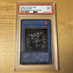 YUGIOH! Relinquished MRL-029 1st Edition Ultra Rare PSA 9 Mint New Cert # - Image 1