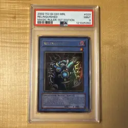 YUGIOH! Relinquished MRL-029 1st Edition Ultra Rare PSA 9 Mint New Cert # - Image 2