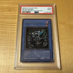 YUGIOH! Relinquished MRL-029 1st Edition Ultra Rare PSA 9 Mint New Cert # - Image 3