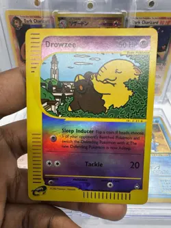 DROWZEE 2002 POKEMON E-CARD SERIES AQUAPOLIS REVERSE HOLO 74B/147 Q0443 - Image 2