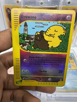 DROWZEE 2002 POKEMON E-CARD SERIES AQUAPOLIS REVERSE HOLO 74B/147 Q0443 - Image 3