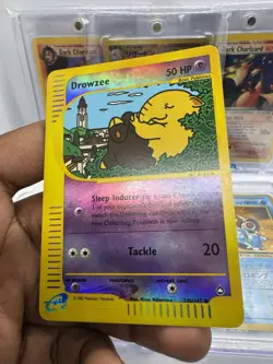 DROWZEE 2002 POKEMON E-CARD SERIES AQUAPOLIS REVERSE HOLO 74B/147 Q0443 - Image 5