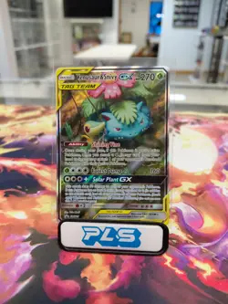 Venusaur & Snivy GX TAG TEAM Promo Sun & Moon SM229 Holo Pokemon Card 270 HP - Image 1