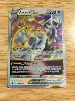 Arceus VSTAR SWSH307 Holo P Sword & Shield Promo Pokemon Holo NM/M - Image 2