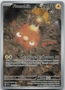 Flunschlik 202/191 - SSP Sturmische Funken - DE - NM - Pokemon TCG Karte - Image 1
